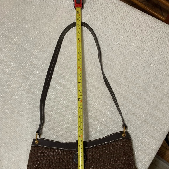 Etienne Aigner Natural fiber brown cross body bag - Picture 10 of 11